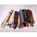 A large quantity of assorted bookmarks to include leather examples