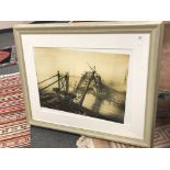 After Jan Radwanski : The Tyne Bridge in its Glory, photographic print, 74 cm x 54 cm,