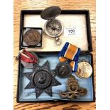 A WWI medal pair comprising British War Medal and Victory Medal named to 238 Gnr. W. Mayne R.A.