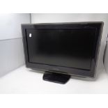 A Toshiba 22" LCD TV DVD with lead,