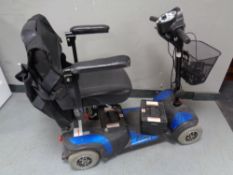 A Mercury mobility cart with charger and extra battery