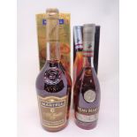 A boxed bottle of Remy Martin mature cask finish fine champagne cognac (35cl) together with a