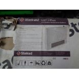 A Stelrad LST I + Low surface temperature radiator boxed (as found)