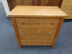 A Next contemporary oak three drawer chest