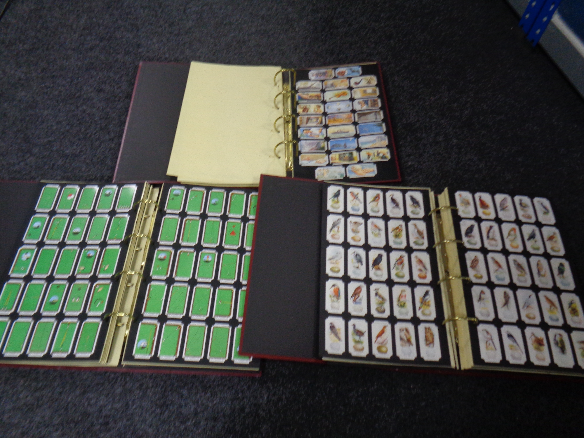 Three folders of card collectors society cigarette cards (reproductions) - Image 2 of 2