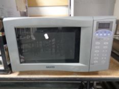 A Sanyo microwave