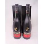 Two bottles of Remy Martin fine champagne cognac boxed (70cl)
