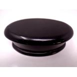 An ebony trinket box