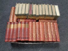 A box of thirteen volumes, Every Man's Encyclopedia,