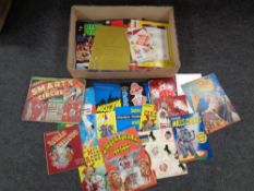 A box of 20th and 21st century circus programmes, advertisements, Bertram Mills circus,