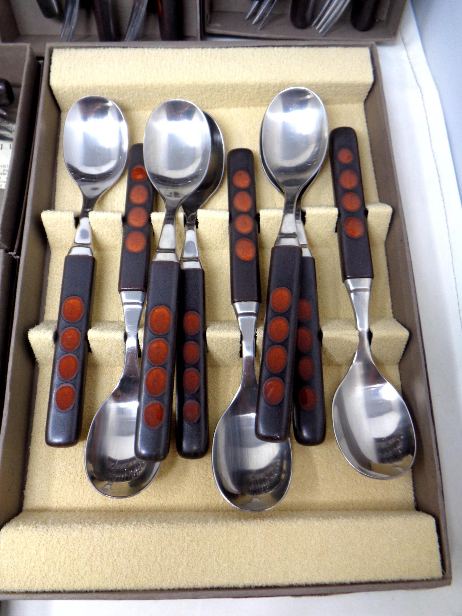 Approximately eleven stainless steel cutlery sets by Denby - Image 2 of 2