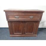 A Victorian secretaire chest