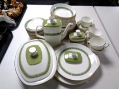 Approximately 54 pieces of Royal Doulton Rondelay dinner china