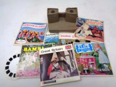 A box of view master with slides