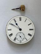 A quarter-repeating pocket watch movement