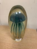 A glass "Jellyfish" dump, height 22 cm.