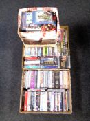 Three boxes of DVD's and box sets