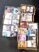 Four boxes of DVD's and box sets