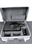 A Sharp vision liquid crystal projector in hard carry case