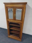 A 19th century mahogany music cabinet