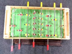 A French table football game