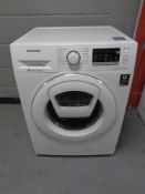A Samsung digital inverter Eco Bubble 8kg washing machine