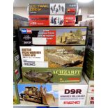 Group of six various 1:35 scale military models (as illustrated), MiniArt,