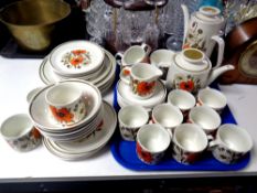 Approximately 49 pieces of J & G Meakin studio dinner and tea ware