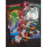 Teenage Mutant Ninja II 1991 vintage full box of Topps cards, Turtles 1991 calendar,