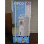 A Pifco 3 litre portable air cooler,