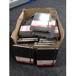 Two boxes of Sigma A5 note books (new)