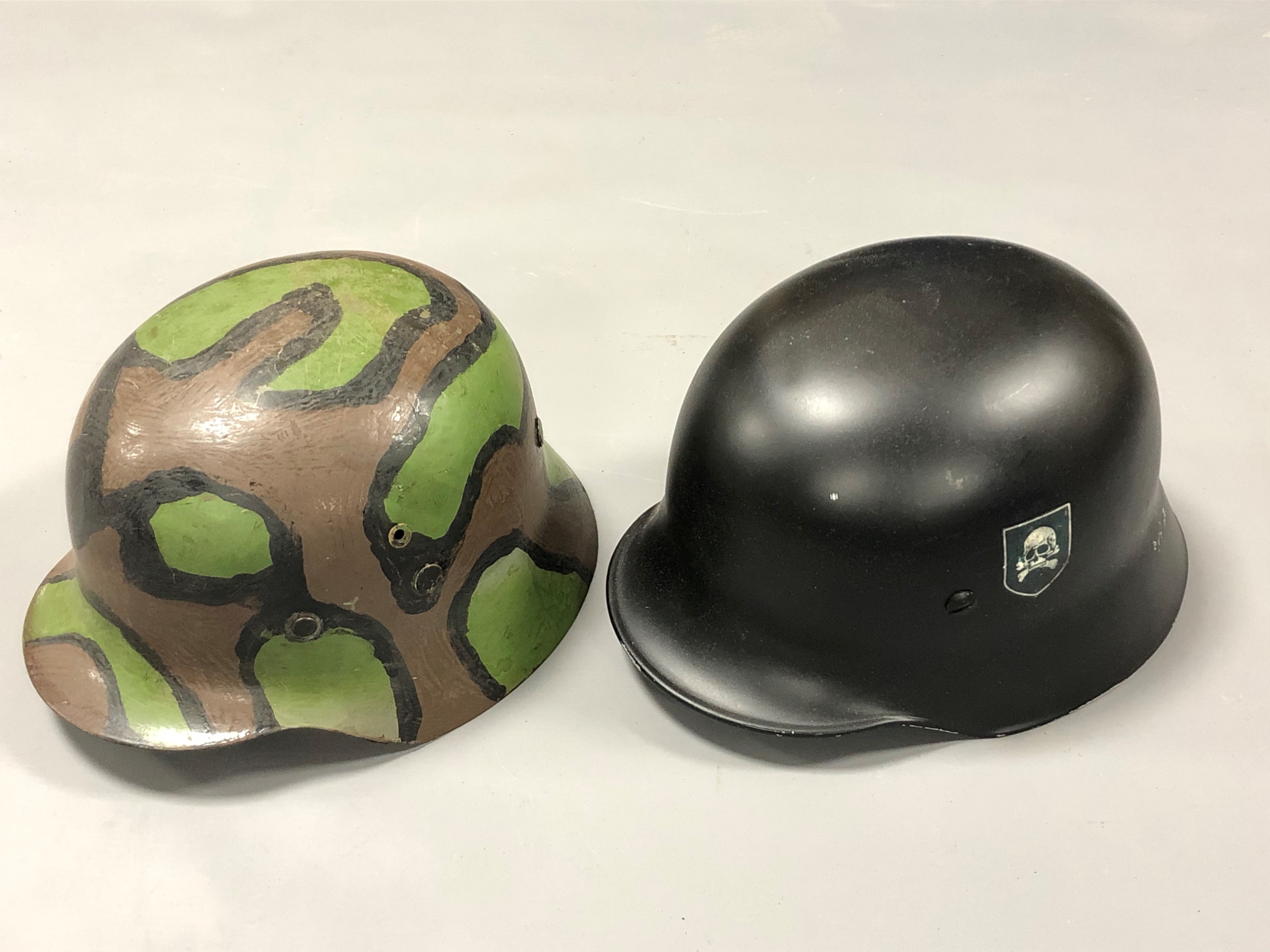 A Second World War Spanish (?) helmet,