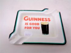 A Guinness china ashtray "Guinness is good for you" by Wiltshaw & Robinson,