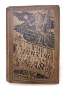 A first edition of Lewis Carroll's The Hunting of the Snark, An Agony in Eight Fits,