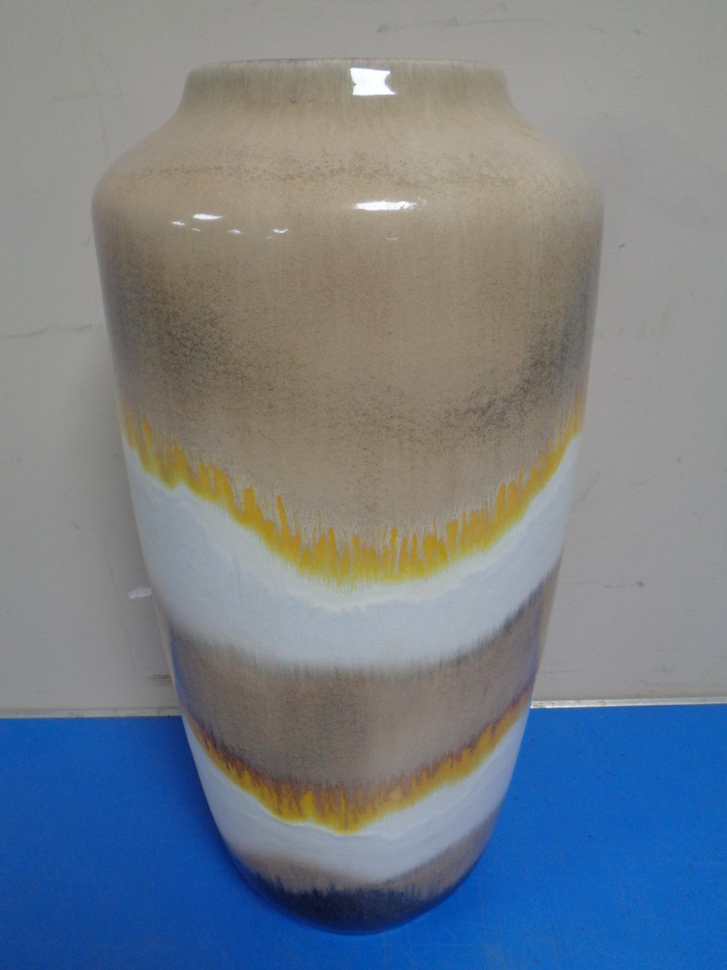 A West German pottery vase