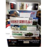 Group of six various 1:35 scale military models (as illustrated),