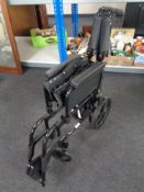 A Dash lite folding wheelchair