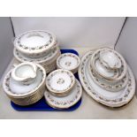 43 pieces of Noritake Cordova dinnerware.