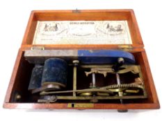 A 19th century electric shock machine