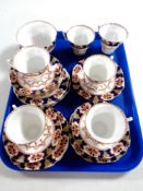 Nineteen pieces of Royal Albion bone tea china
