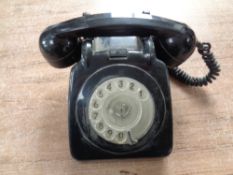 A Bakelite GPO telephone