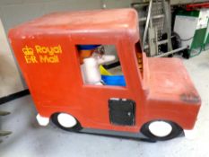 A Postman Pat Royal Mail coin operated ride-on machine