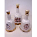 A Bells Scotch Whisky decanter commemorating the birth of Prince Henry of Wales 1984 together with