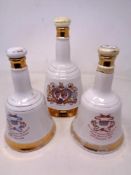 A Bells Scotch Whisky decanter commemorating the birth of Prince Henry of Wales 1984 together with