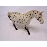 A Beswick Appaloosa (spotted walking pony), model no. 1516, designed by Arthur Gredington, 13.