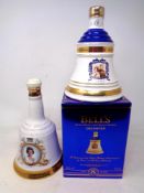 A Bells Extra Special Old Scotch Whisky decanter - Golden Wedding Anniversary of the Queen and Duke