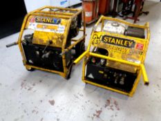 Two Stanley generators CONDITION REPORT: Lot 622 - 653 are items found in a storage