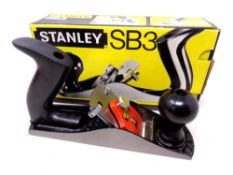 A Stanley SB3 wood working plane,