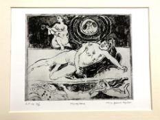 Eric James Mellon (British, 1925-2014) Persephone, monochrome lithographic artist's proof,