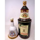 A Bells Old Scotch Whisky decanter - Christmas 1988,